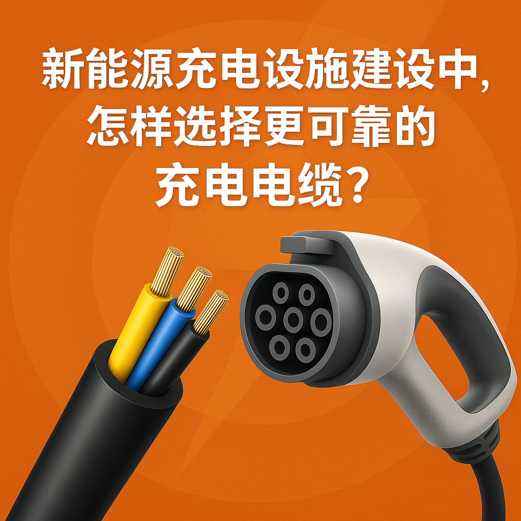 新能源充电设施建设中，怎么选择更靠得住的充电电缆？
