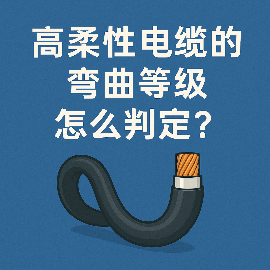 高柔性电缆的弯曲等级怎么判定？